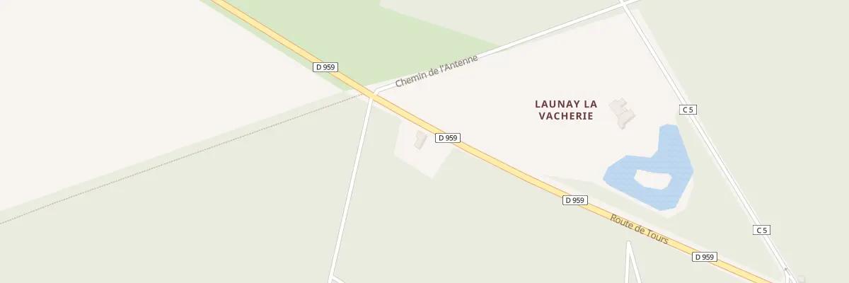 Plan du 208 Landes de Bois Gouin à Sonzay