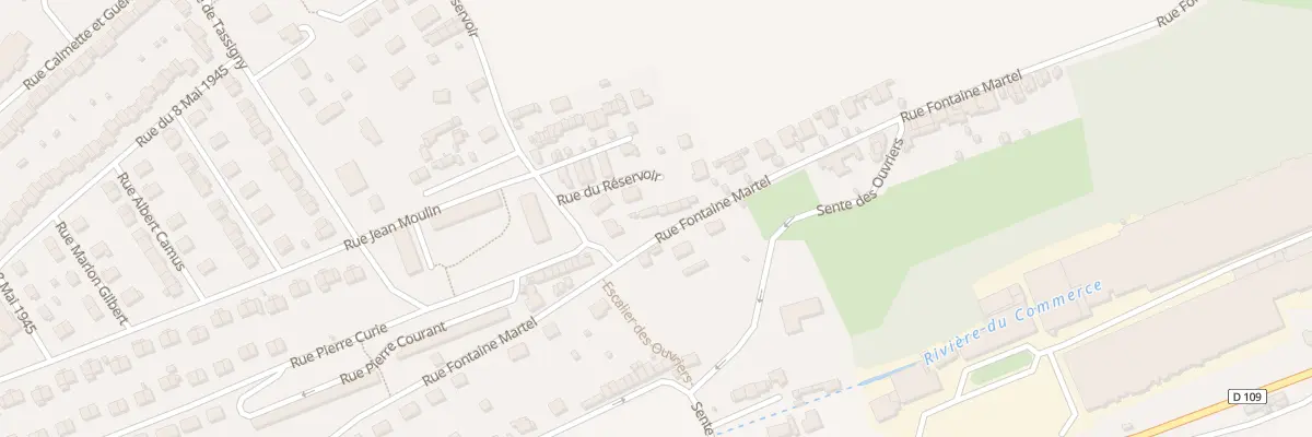 Plan du 39 Rue Fontaine Martel à Bolbec