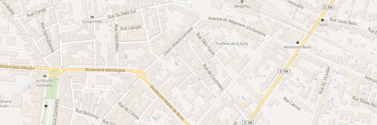 Plan du 27 Rue Desmartis à Bergerac