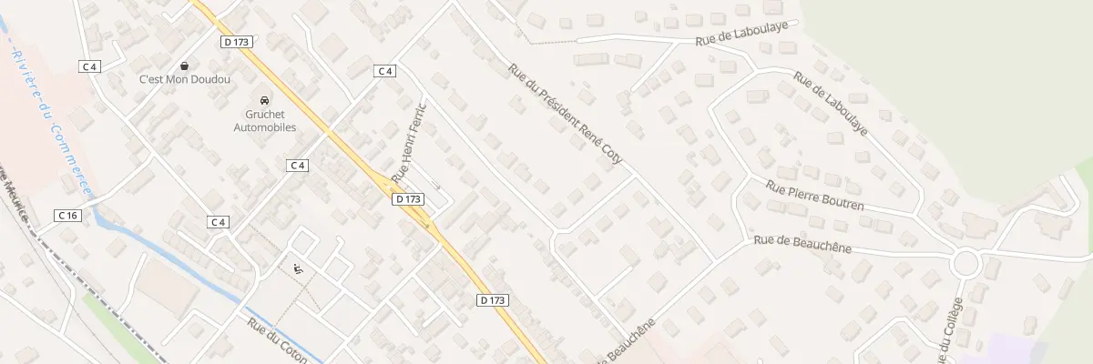 Plan du 8 Rue Henri Ferric à Gruchet-le-Valasse