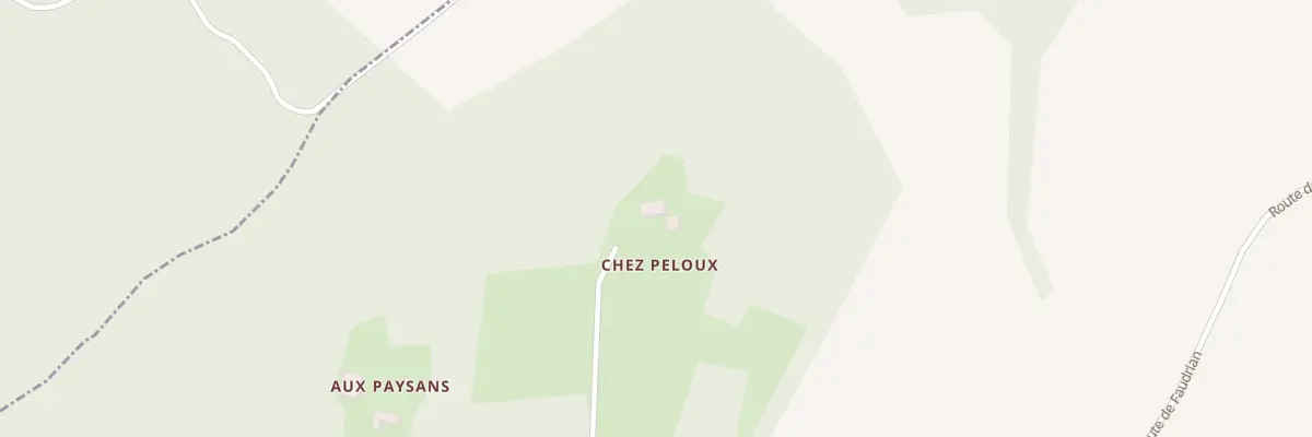 Plan du 32 Chez Peloux à Beleymas
