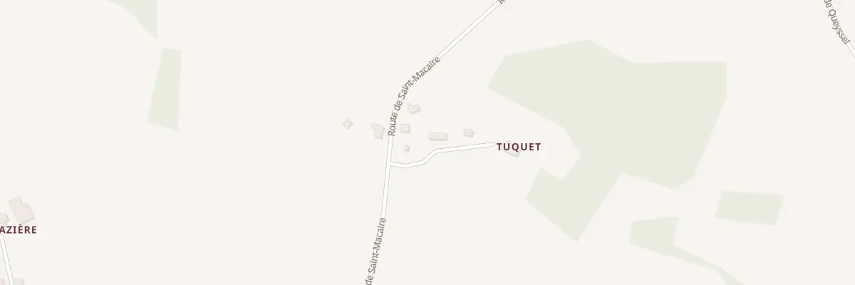 Plan du 3558 Rte de Saint-macaire à Lauzun