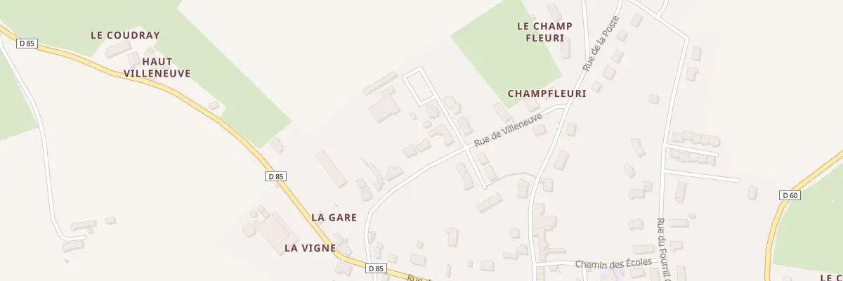 Plan du 2 Rue de Villeneuve à Nogent-le-Bernard