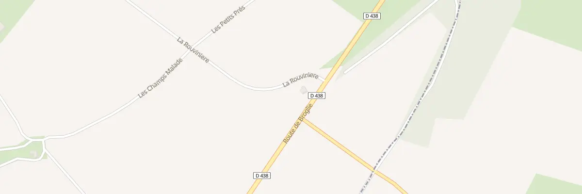 Plan du 1625 Rte Départementale 438 à La Chapelle-Gauthier