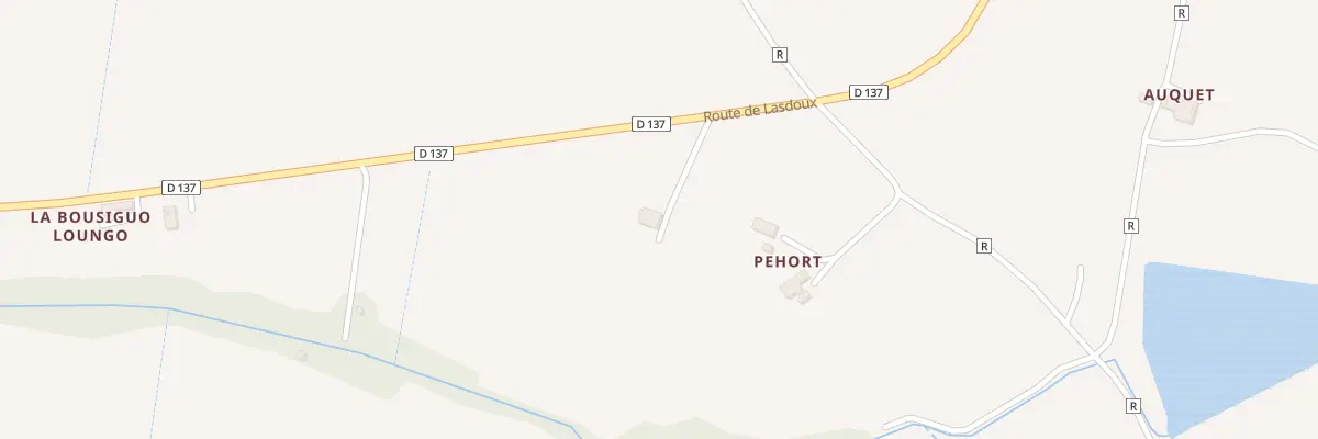 Plan du 1059 Rte de Lasdoux à Moncaut