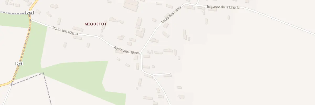 Plan du 213 Imp des Frênes à Angerville-la-Martel