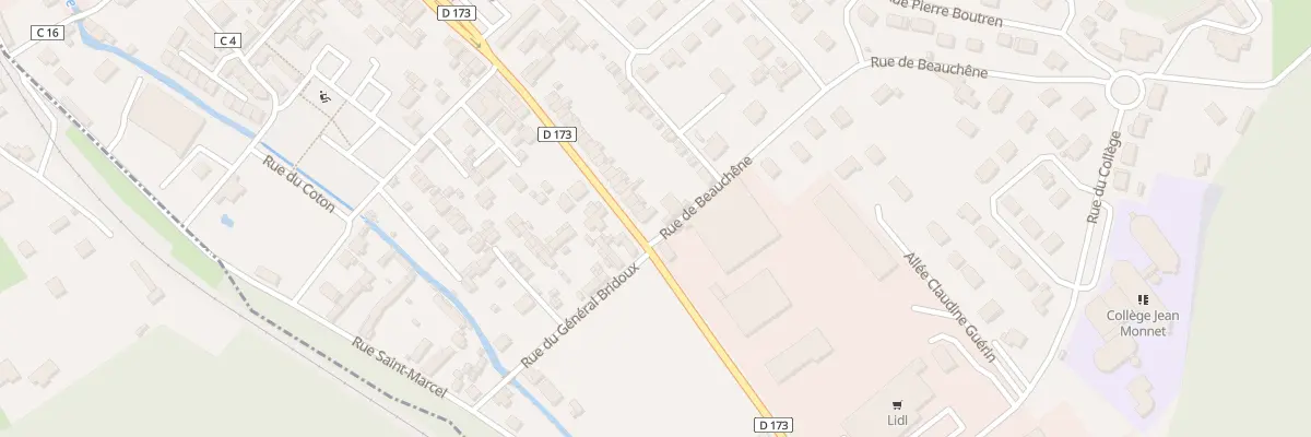 Plan du 6 Rue Charles de Gaulle à Gruchet-le-Valasse