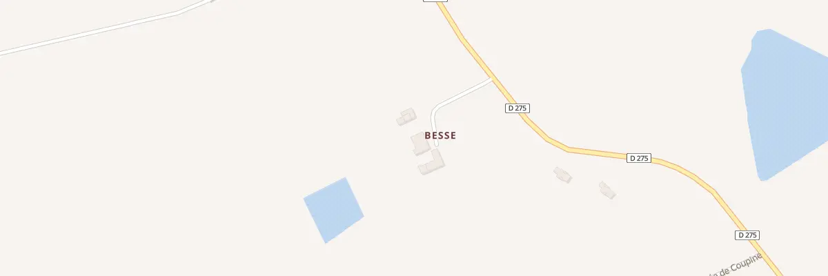 Plan du 33 Besse à Villebramar