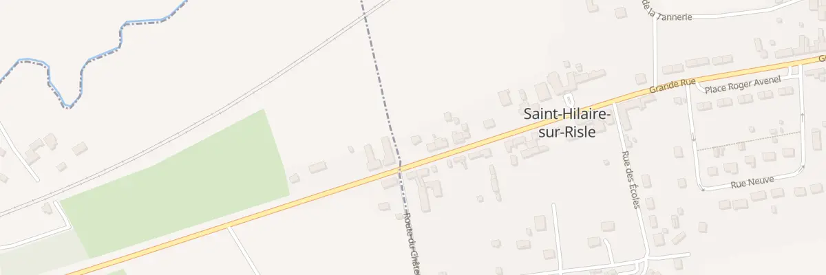 Plan du 1 Grande Rue à Saint-Hilaire-sur-Risle