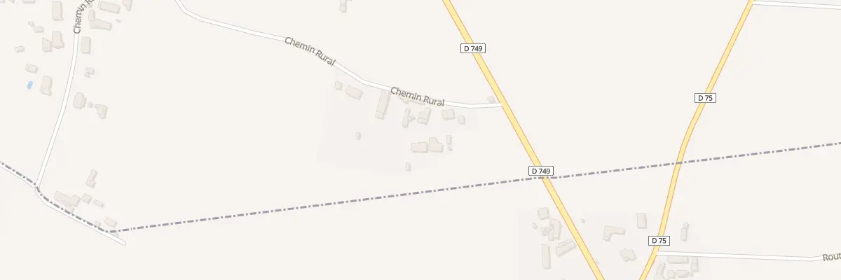 Plan du 3T Les Bornais à Usseau