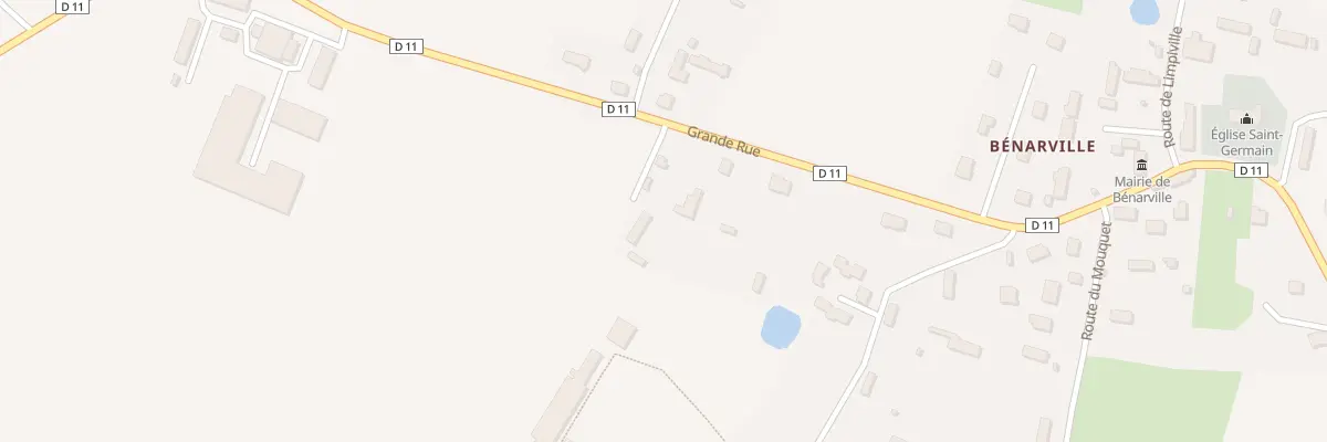 Plan du 77 Sen de la Plaine à Bénarville