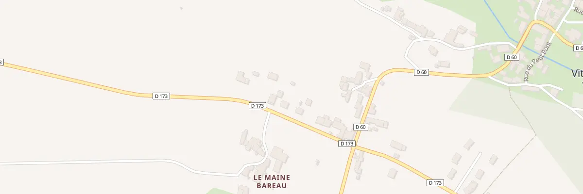 Plan du 12 Rte des 3 Pierres à Vitrac-Saint-Vincent