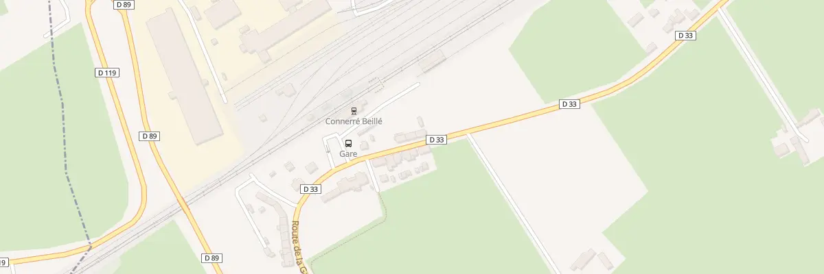 Plan du 70 Rue de la Gare à Beillé