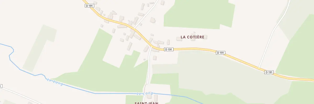 Plan du 14 Rue de la Côtière à Dissay-sous-Courcillon