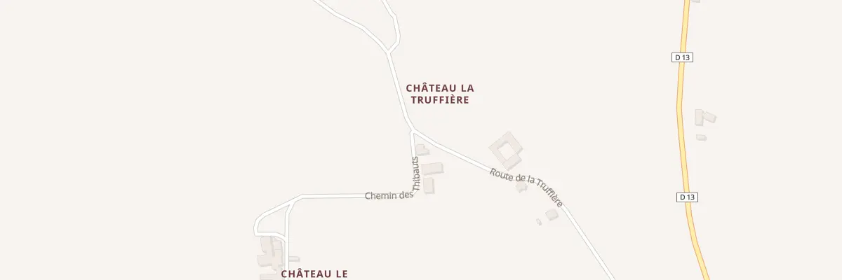Plan du 134 La Truffiere à Monbazillac