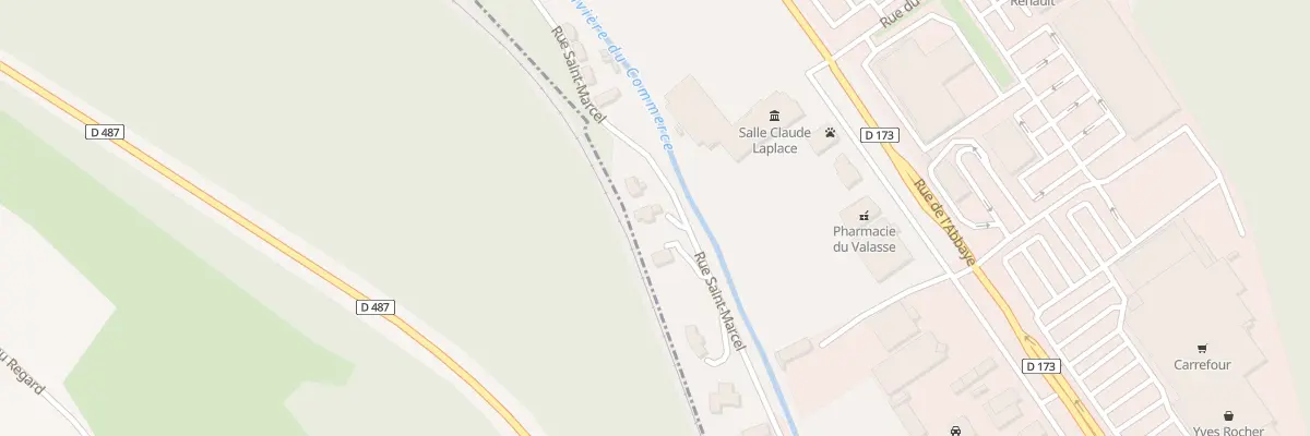 Plan du 3 Rue Saint Marcel à Gruchet-le-Valasse