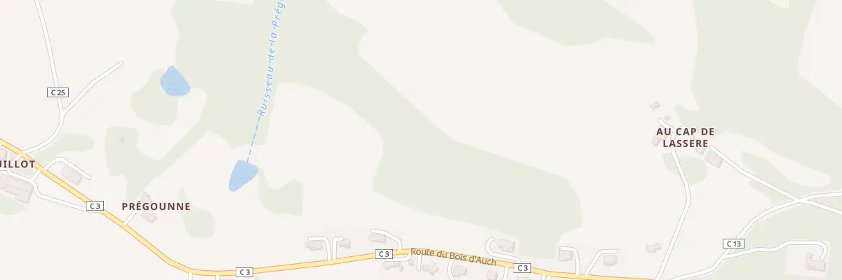 Plan du 3767 Rte du Bois d’Auch à Ordan-Larroque
