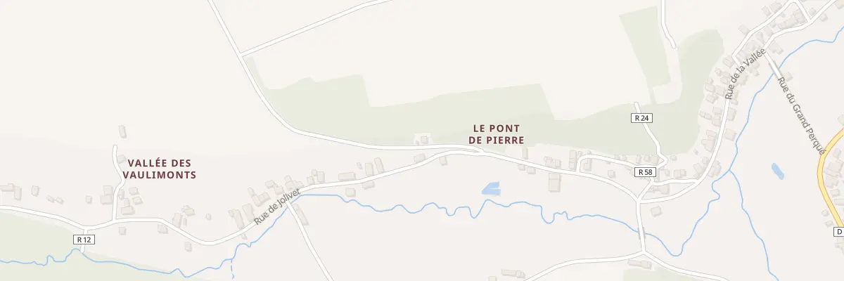 Plan du 113 Rue de la Vallée à Villaines-les-Rochers