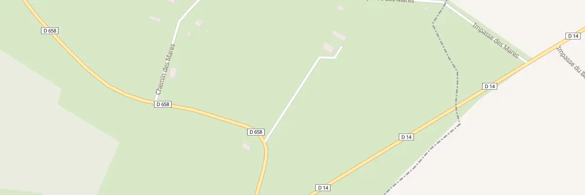 Plan du 110 Les Mares à La Gonfrière