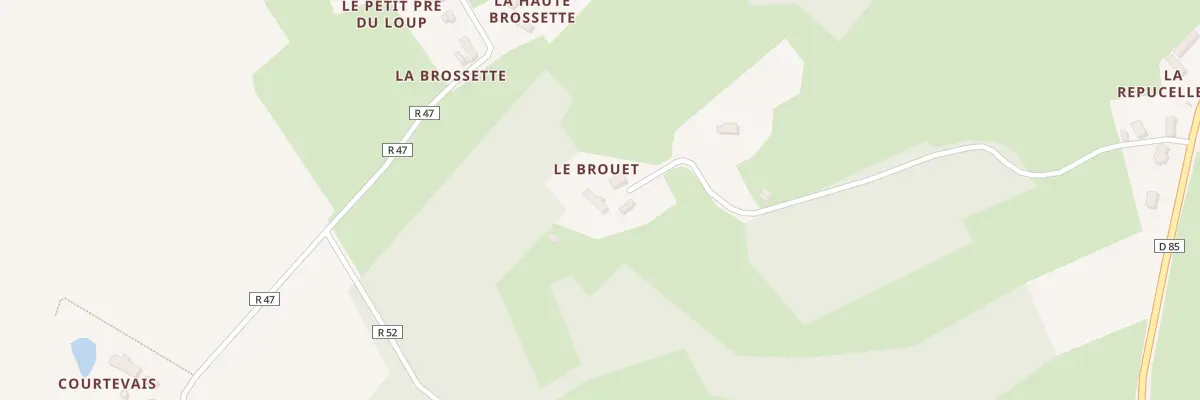 Plan du 2 Le Brouet à Nogent-le-Bernard