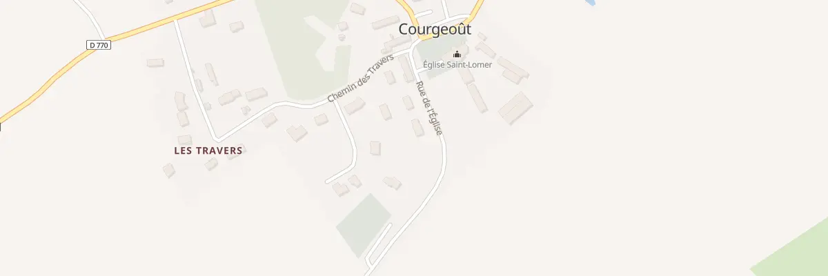 Plan du 7A Rue de l’Eglise à Courgeoût