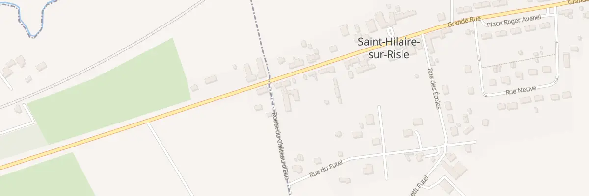 Plan du 4 Grande Rue à Saint-Hilaire-sur-Risle