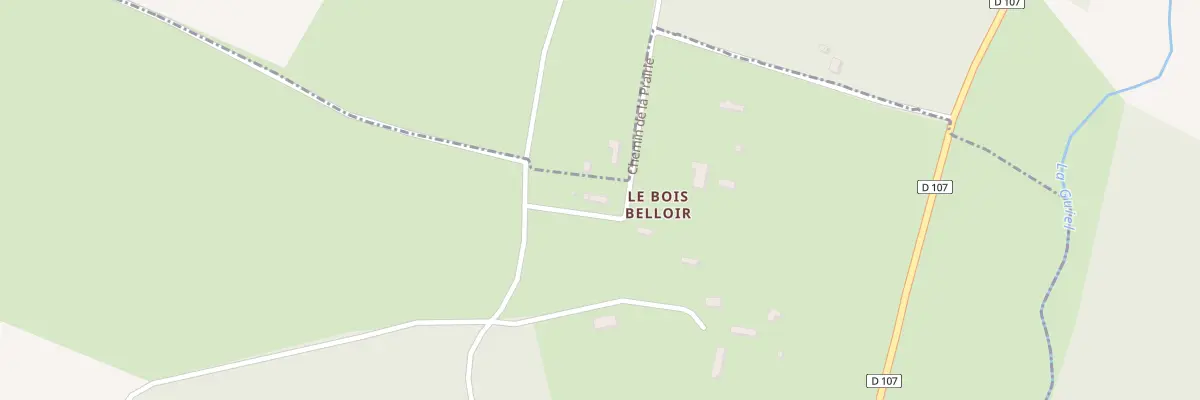 Plan du 199 Bois Belloir à Montreuil-l’Argillé