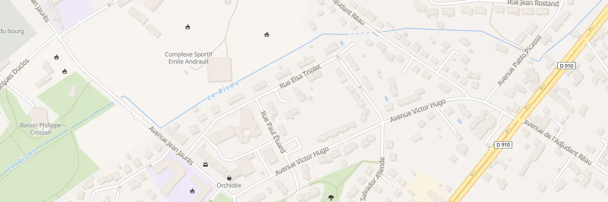 Plan du 15 Rue Elsa Triolet à Naintré