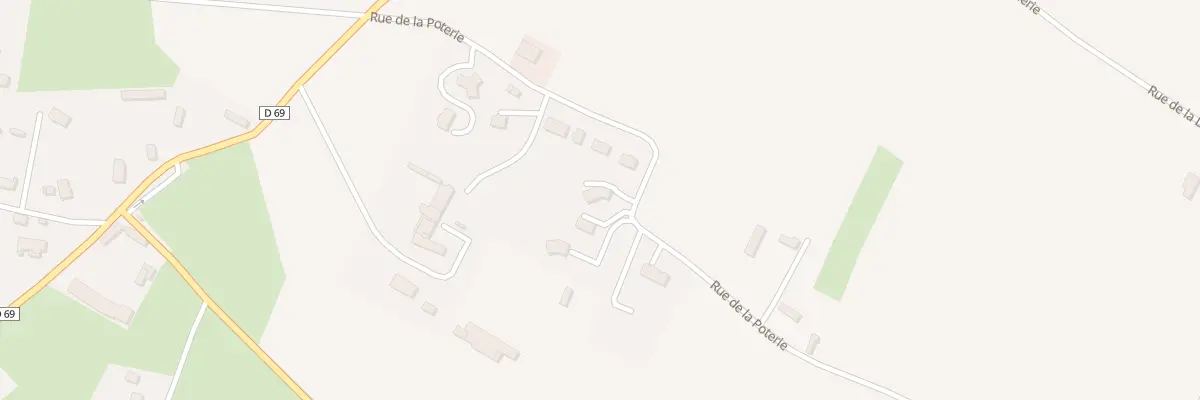 Plan du 11Q Rue de la Poterie à Thiergeville