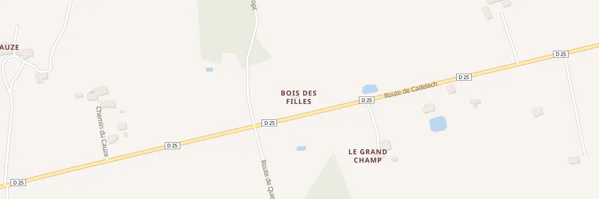 Plan du 108 Font de Verdun à Saint-Aubin-de-Cadelech