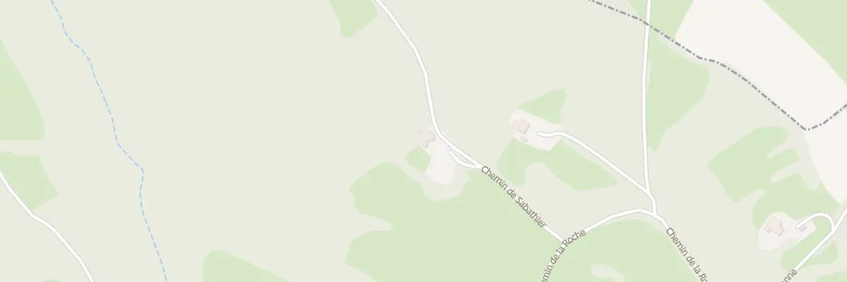Plan du 1 Che Sabathier à Larroque