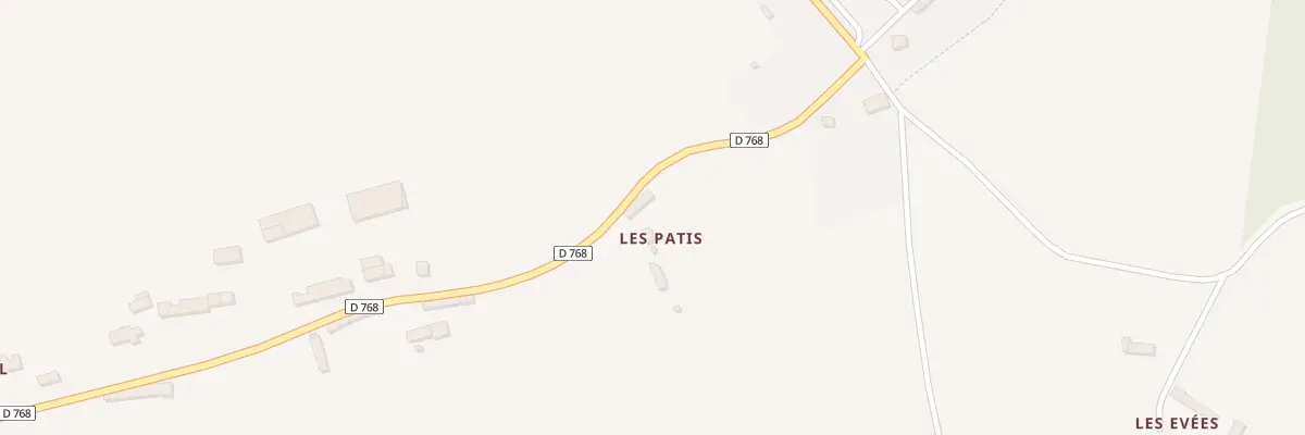 Plan du 88 Les Patis à Saint-Ouen-de-Sécherouvre