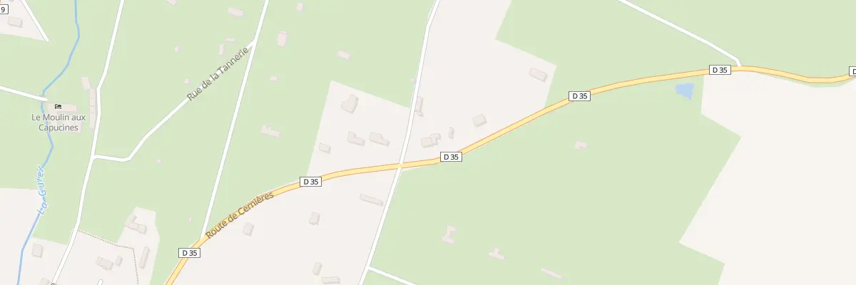 Plan du 15 Rte de Cernieres à Montreuil-l’Argillé