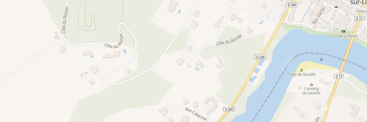 Plan du 389 Côte du Rocher à Castelmoron-sur-Lot