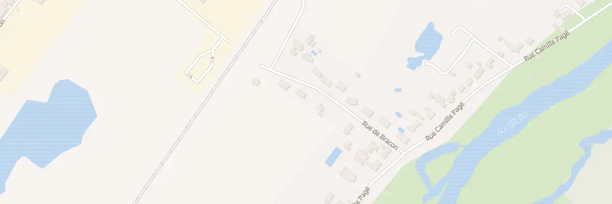 Plan du 11 Rue de Bracon à Naintré