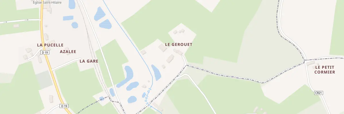 Plan du 5037 Le Guerouet à Prévelles