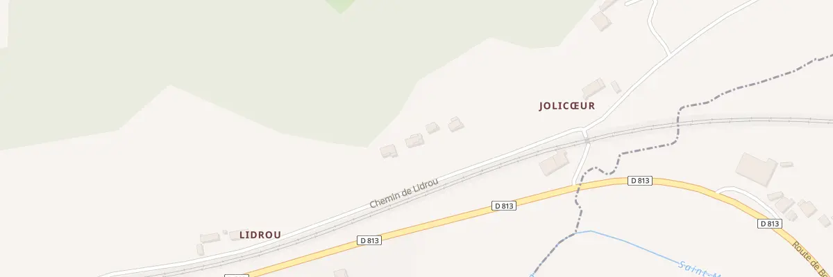 Plan du 260 Che de Lidrou à Clermont-Dessous