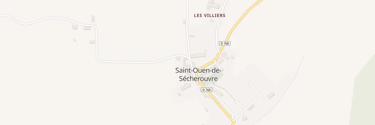 Plan du 4 Rue de l’Abbé Girard à Saint-Ouen-de-Sécherouvre