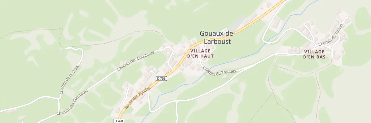 Plan du 5 Rte des Agudes à Gouaux-de-Larboust