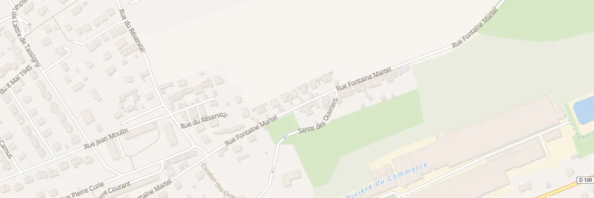 Plan du 51 Rue Fontaine Martel à Bolbec