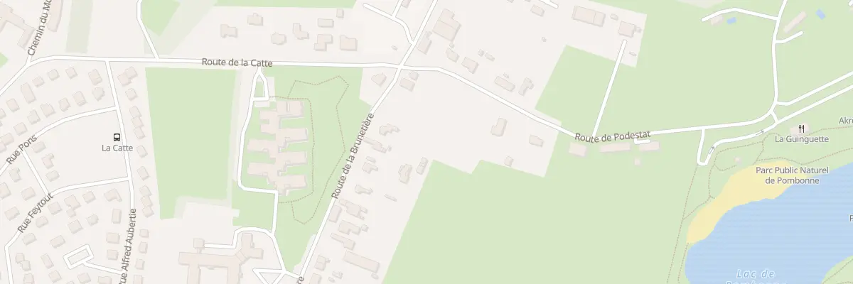 Plan du 121B Rte de la Brunetière à Bergerac