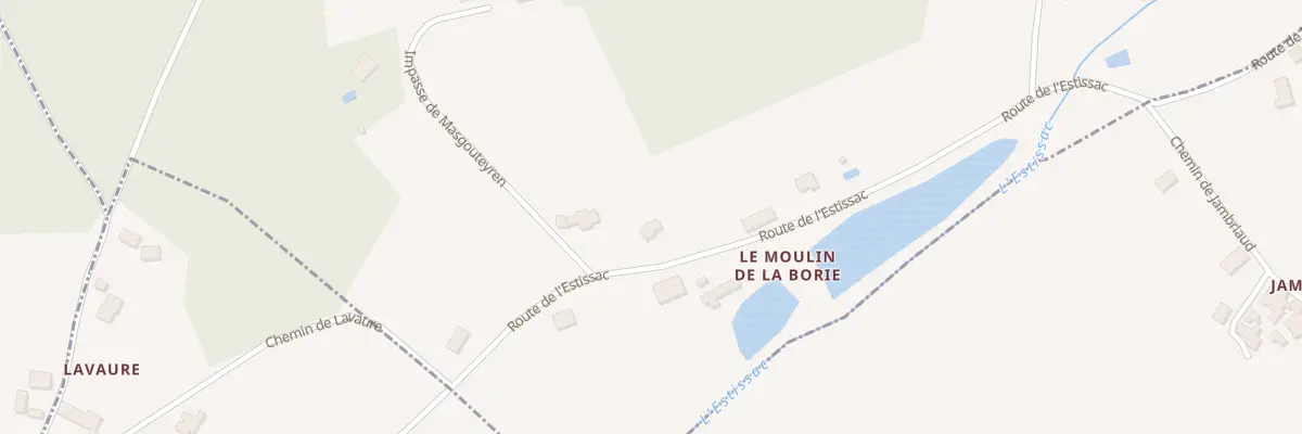 Plan du 15 Magouteyren à Saint-Jean-d’Estissac