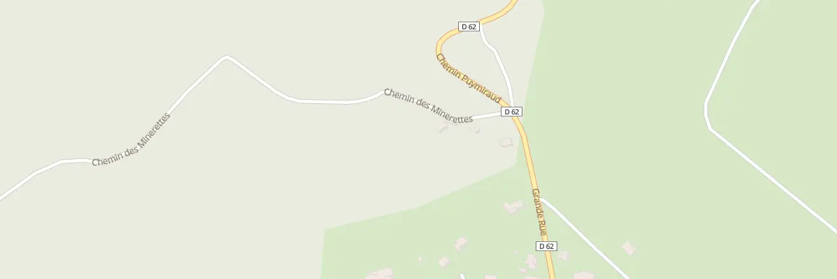 Plan du 23 Che des Minerettes à Orgedeuil