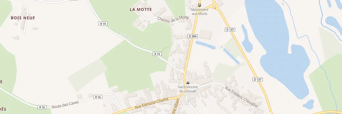 Plan du 4 Che de la Fontaine à Saint-Vincent-du-Lorouër