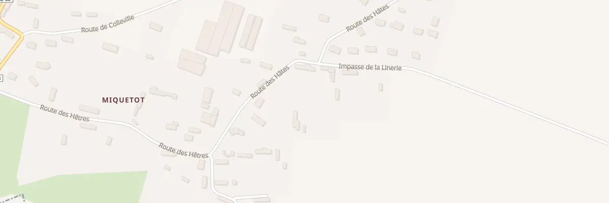 Plan du 204 Imp de la Linerie à Angerville-la-Martel