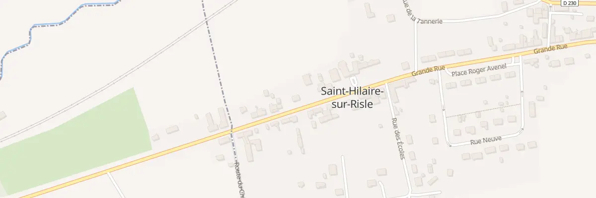 Plan du 7 Grande Rue à Saint-Hilaire-sur-Risle