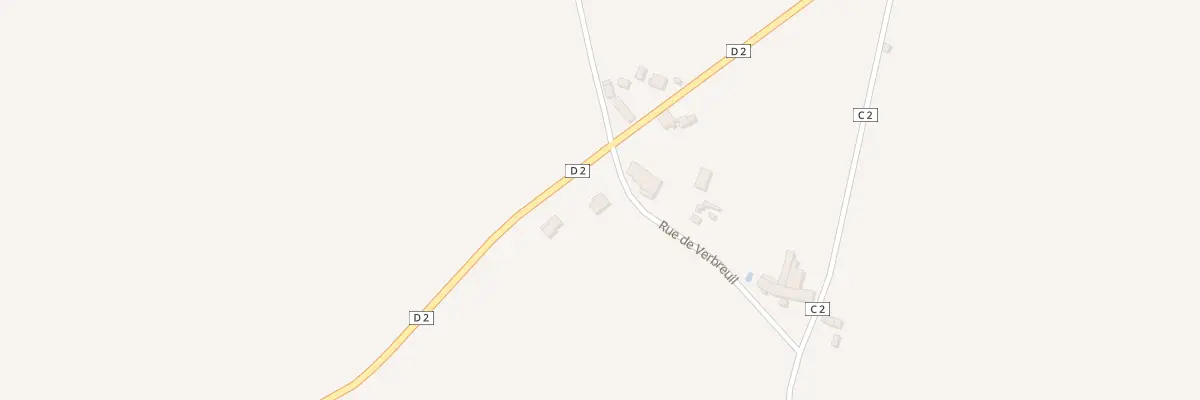 Plan du 2 Rue de Verbreuil à Vernon