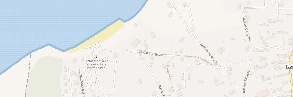 Plan du 6 Che du Raidillon à Saint-Pierre-en-Port