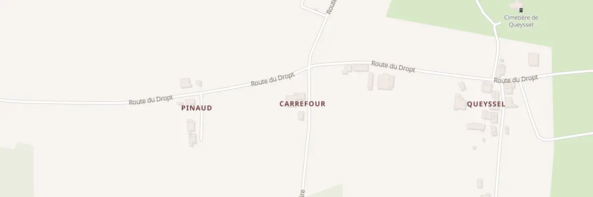 Plan du 4067 Rte de Saint-macaire à Lauzun