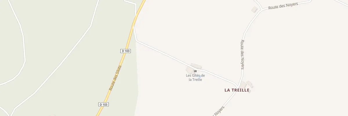 Plan du 1353 Rte des Noyers à Montagrier